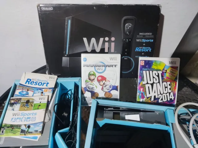 Nintendo Wii Preto Usado Destravado - Mundo Joy Games - Venda