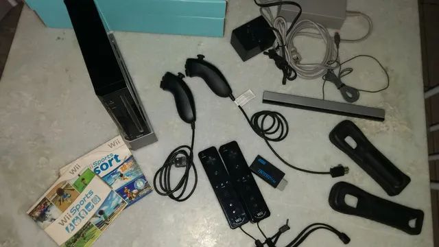 Video game wii completinho