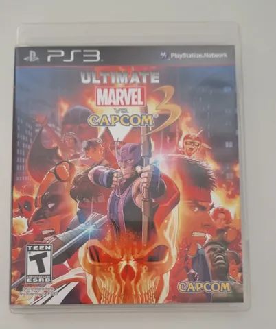 Jogo Novo Midia Fisica Ultimate Marvel vs Capcom 3 para Ps3