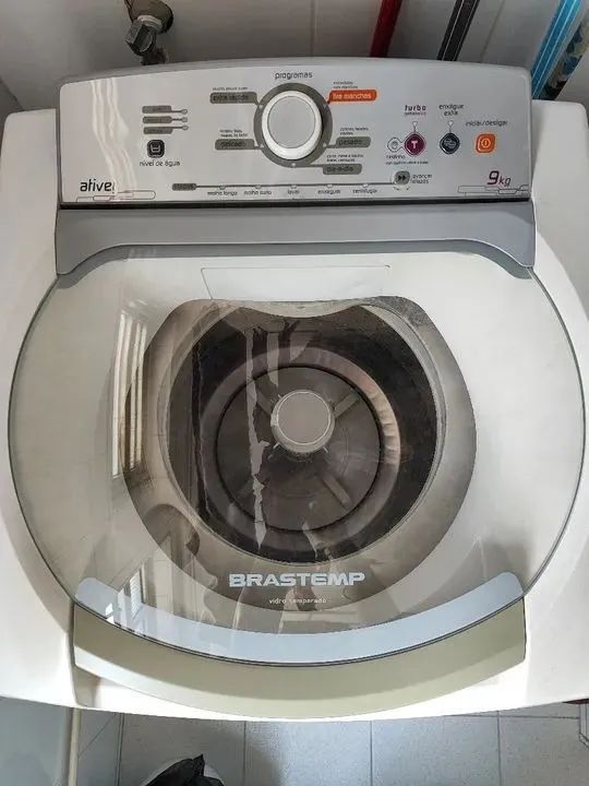 Máquina de lavar Brastemp 9kg Ative - Revisada