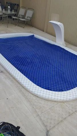 Rede de proteção para piscinas 