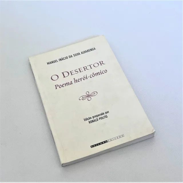 (Aceito cartão) Livro O Desertor - Poema Herói-Cômico de Manuel Inácio da Silva Alvarenga - Foto 3