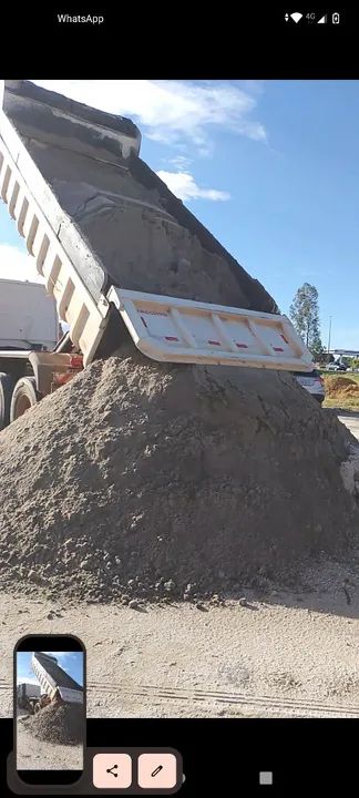 Trucado Areia média lavada de Piracanjuba apartir 2.300,00 