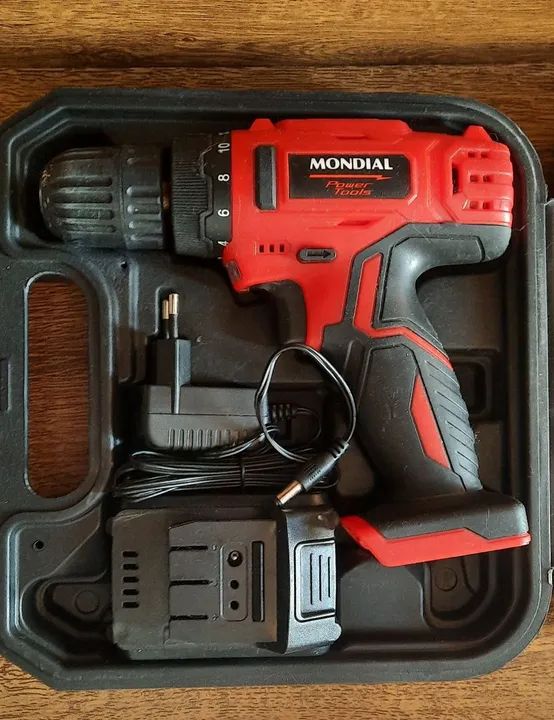 Kit Parafusadeira 12V Mondial