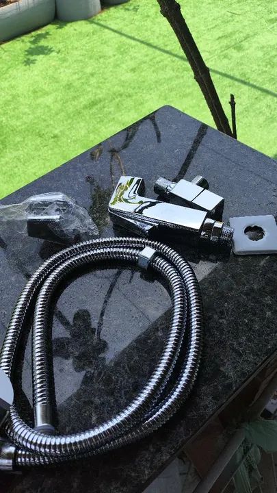 Ducha higiênica quadrada