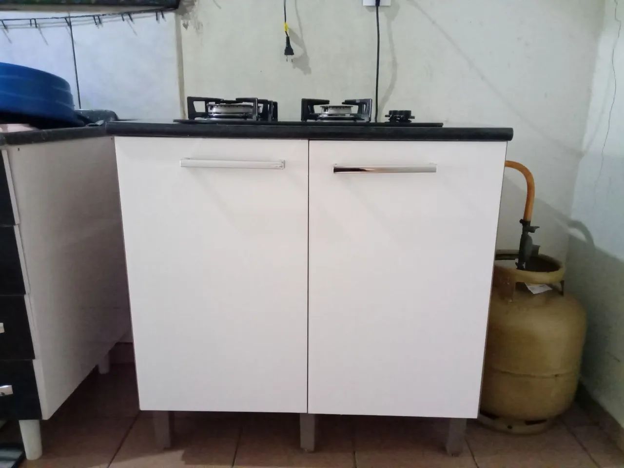 Fogão a gás 4 bocas cooktoper + armário suporte 