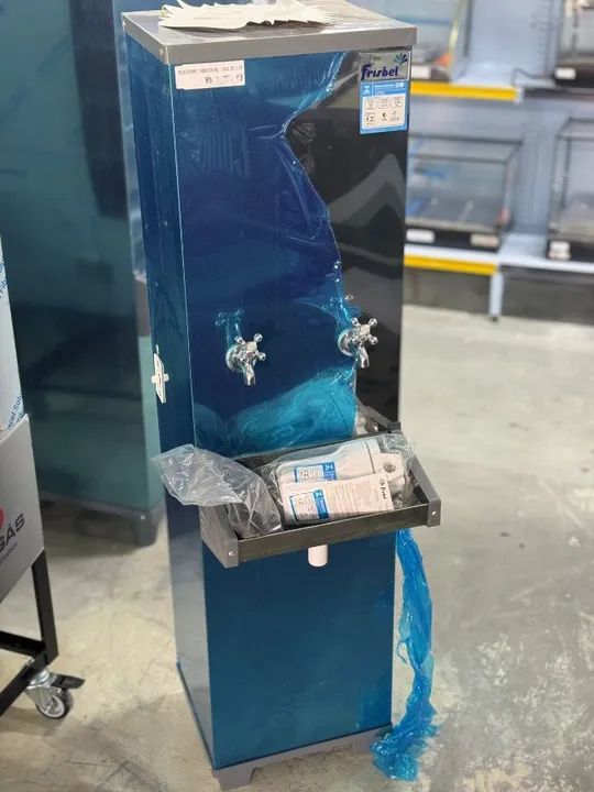 Bebedouro frisbel em inox 25 litros industrial