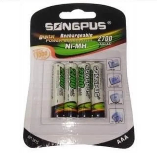 Pilhas Recarregáveis - Foto 2