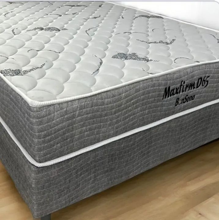 Conjunto box casal D.65 max firme ortopédico