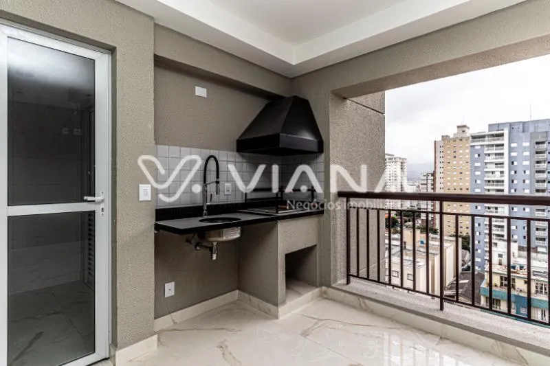Apartamento Novo para Venda ou Locação com 2 Suítes no Bairro Osvaldo Cruz em São Caetano