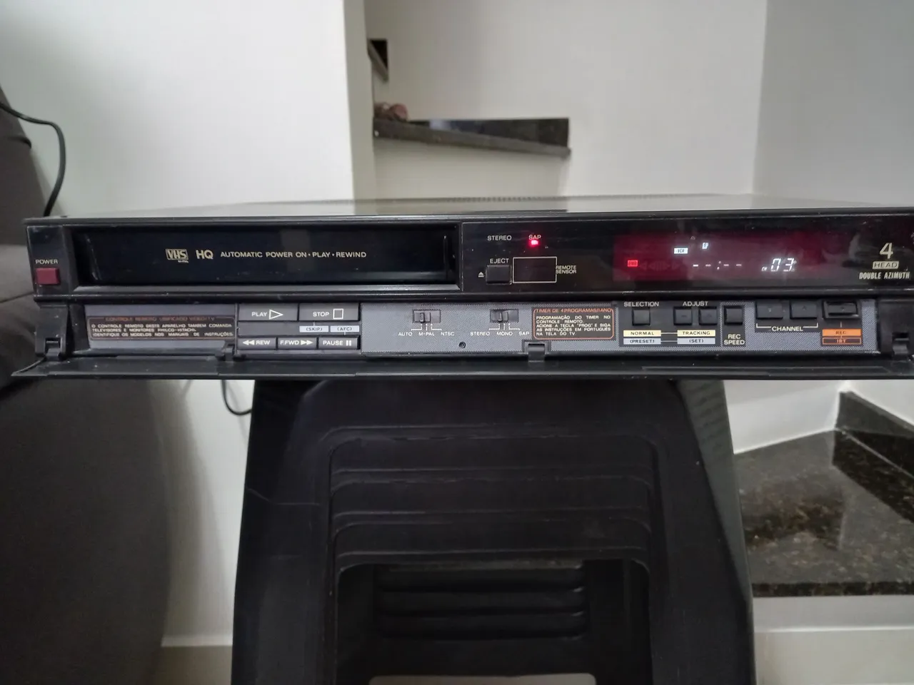 VÍDEO CASSETE PHILCO 4 CABEÇAS NO ESTADO