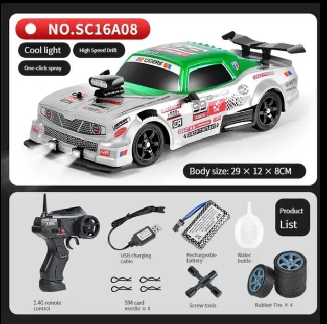 Drift Racing, Roller Drift, escala 1/16, modelo grande - Foto 6