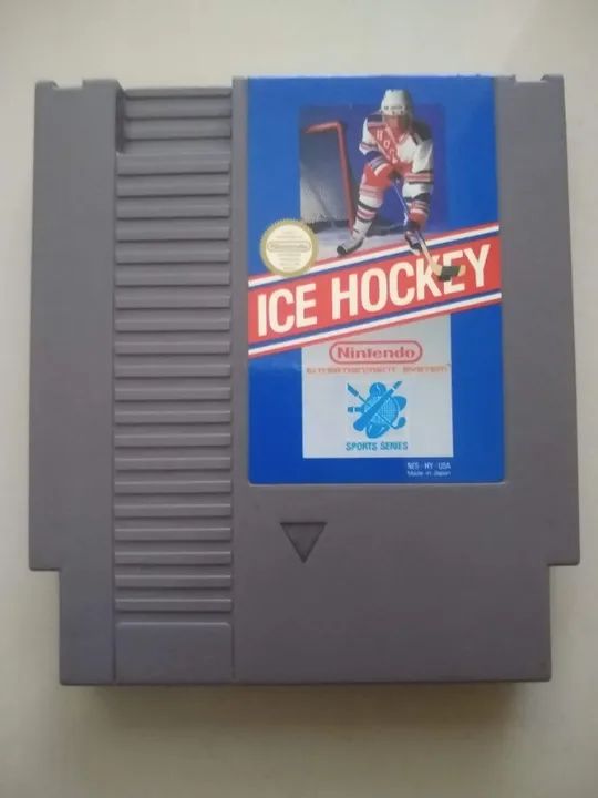 Cartucho Nintendo Nes Nintendinho Original - Ice Hockey