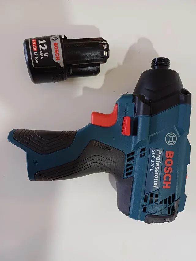 Parafsadeira de impacto GDR-120 Li Bosch e Bateria  - Foto 3