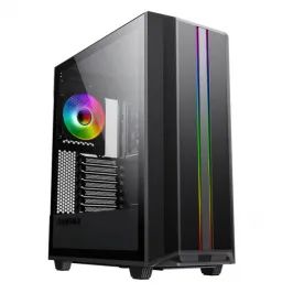 Gabinete Gamer Gamemax Precision Black - WZetta
