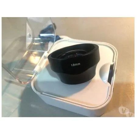 Lente 18mm p/Celular em geral c/Clip e adaptador Iphone6 - Foto 3
