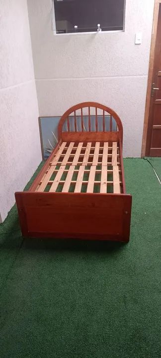 Cama de madeira de mostruário ----- entrego - Foto 6