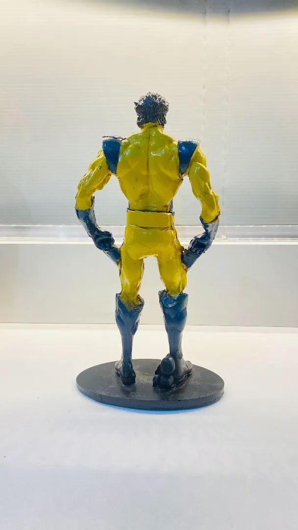 Boneco Resina figure action Wolverine Logan Marvel 19cm - Foto 4