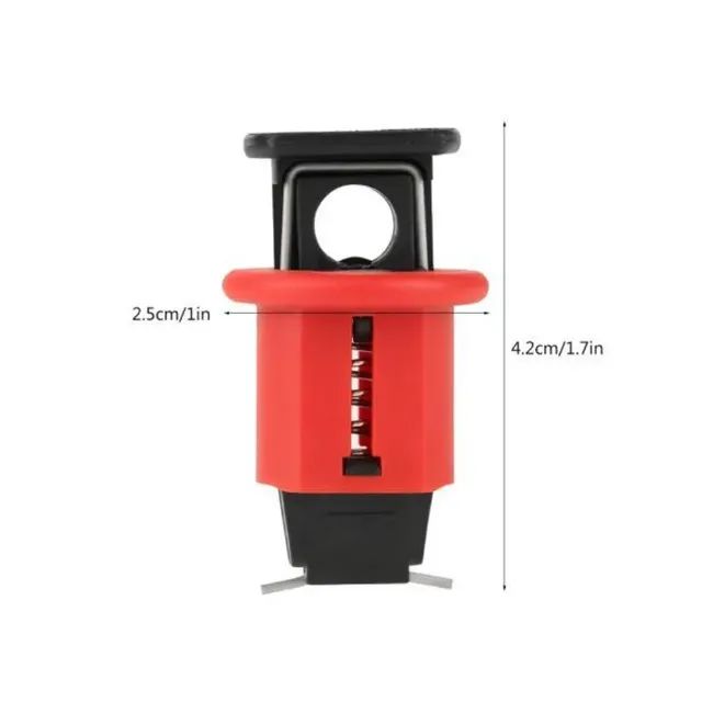 Trava bloqueio Cadeado Para Disjuntor DIN - Foto 3