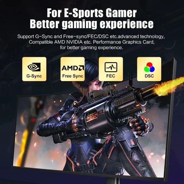 Novo cabo Display port Moshou versão 2.1 16k (15360 × 8640)- 360 Hz version - Foto 3