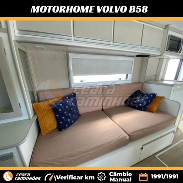 Volvo B58 Motorhome 1991 - Montagem 2020 - 8 Pessoas  - Foto 8