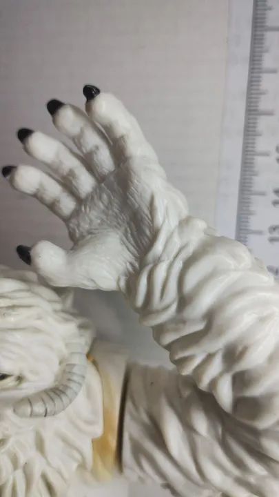 Raro Wampa de Star Wars Hasbro 2007 - Foto 5