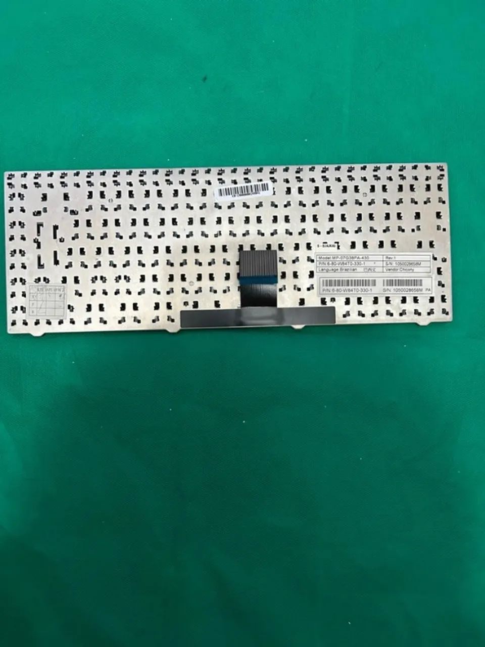 Teclado para notebook h-buster-mod 1403/200-conservado - Foto 5