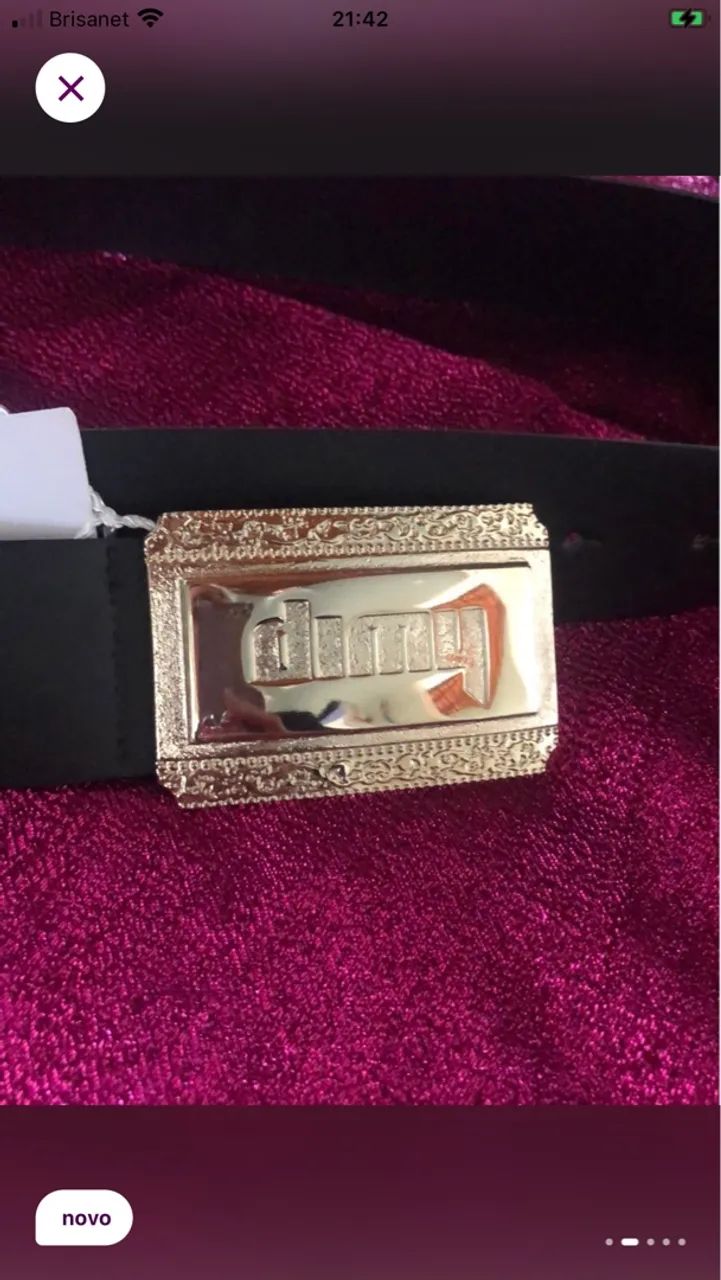 Cinto Dourado DIMY - Foto 2