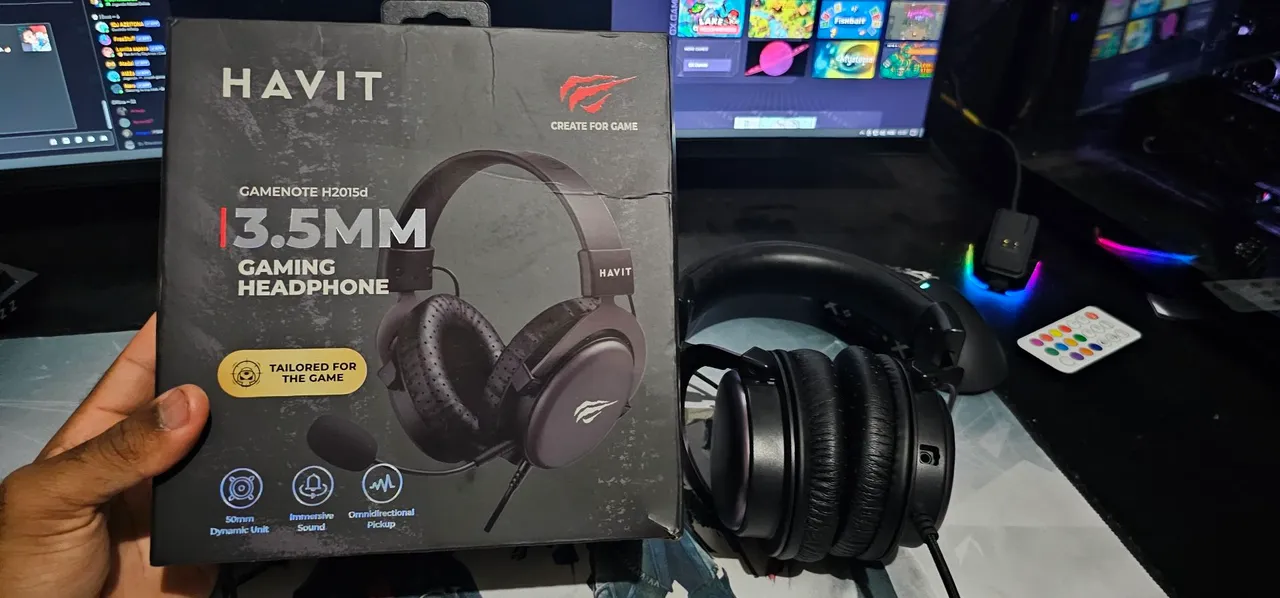 Headset Gamer Havit H2015d 3.5mm