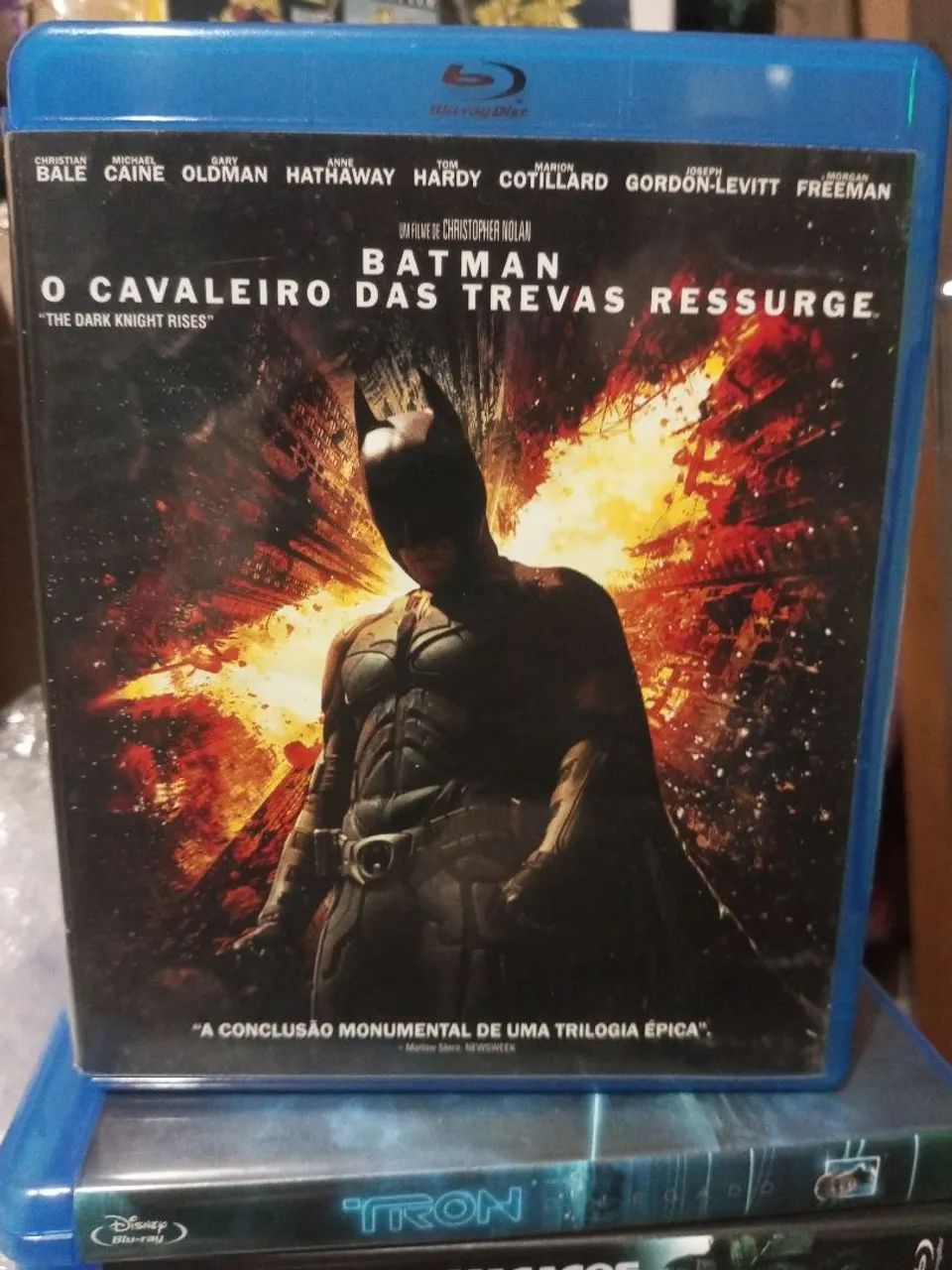Blu Ray Batman o cavaleiros das trevas ressurge dark Knight rises