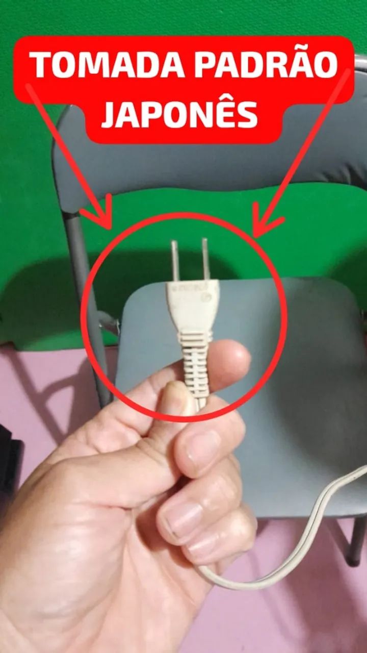 Secador De Cabelo Original Do Japão Sanyo - Tourist Hair Dryer - Foto 6