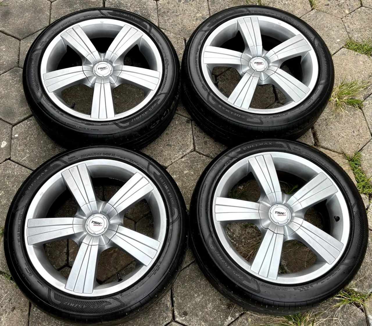 Rodas 17? Tsw furação 4x100 com pneus 225/45 