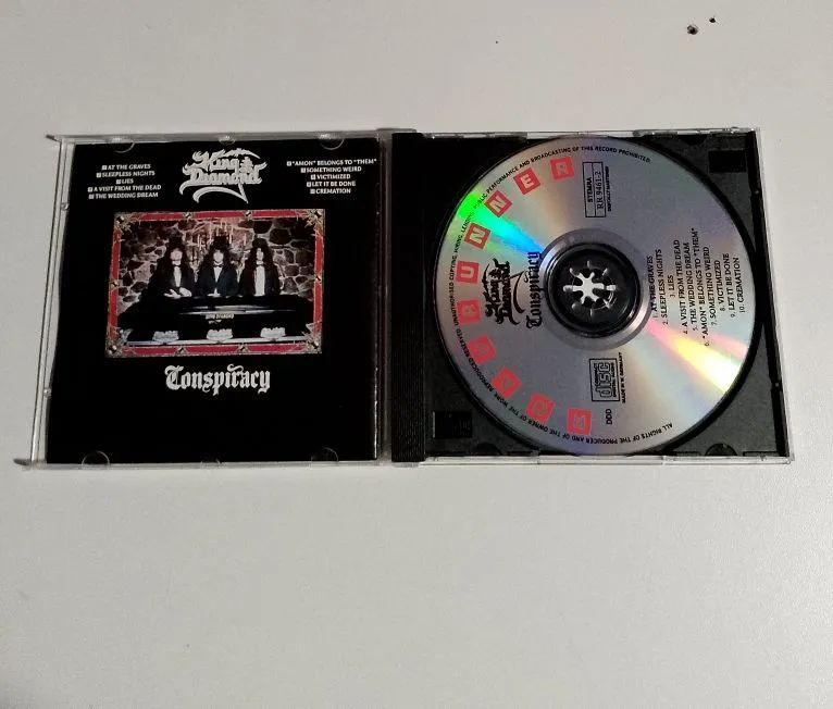 CD King diamond conspiração importado  - Foto 3