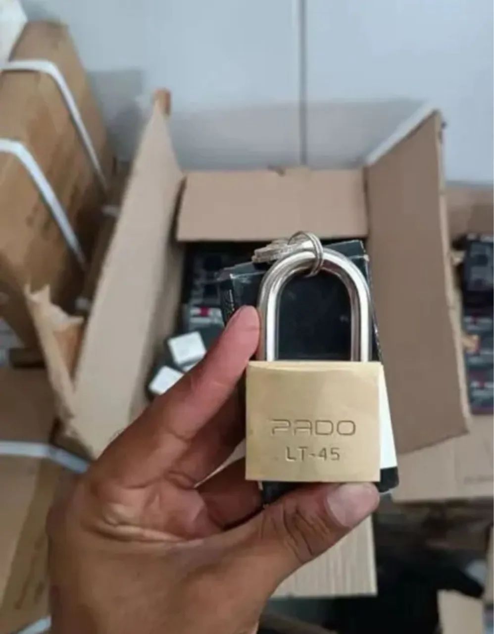 Cadeados de Latão Pado - Pacote com 12 - Foto 3