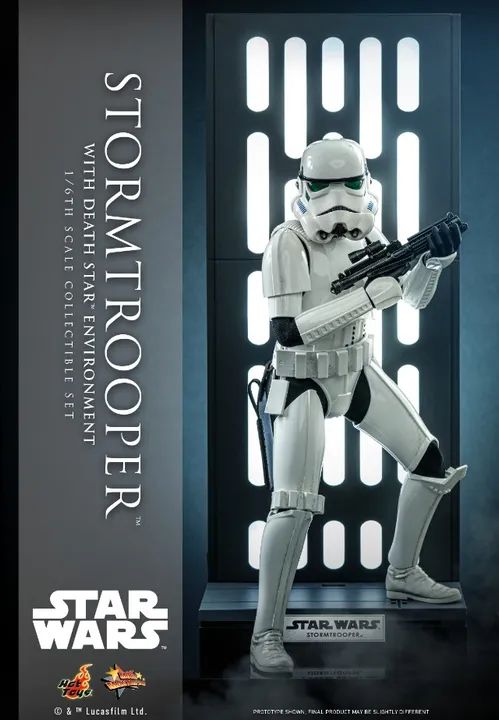 日本に Figura Star Wars - Stormtrooper (Semi Novo) Hot Toys 1/6 ストームトルーパー