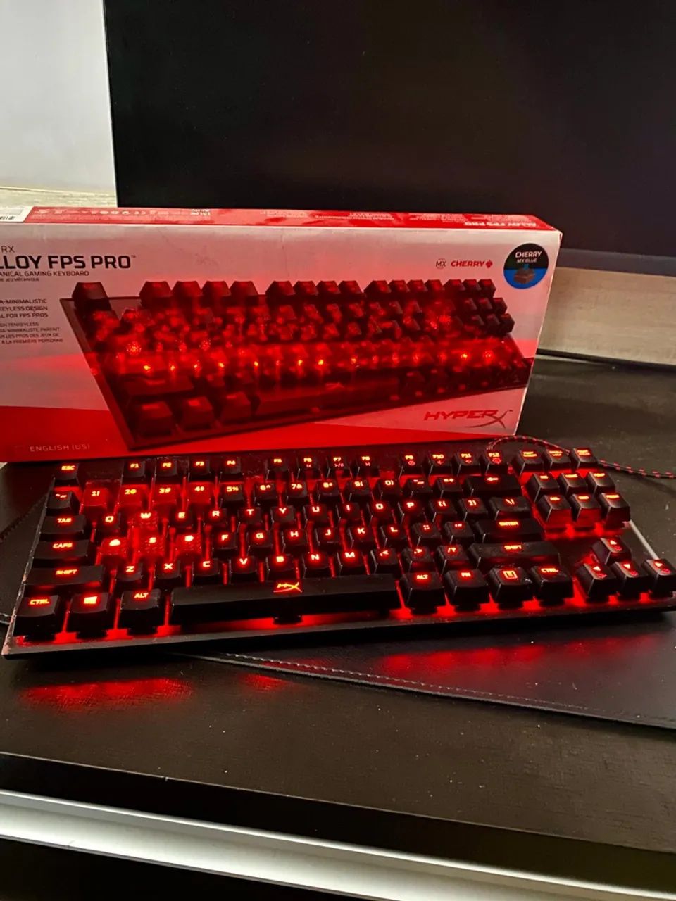 Teclado Mecânico HyperX Alloy FPS Pro - Cherry MX Blue