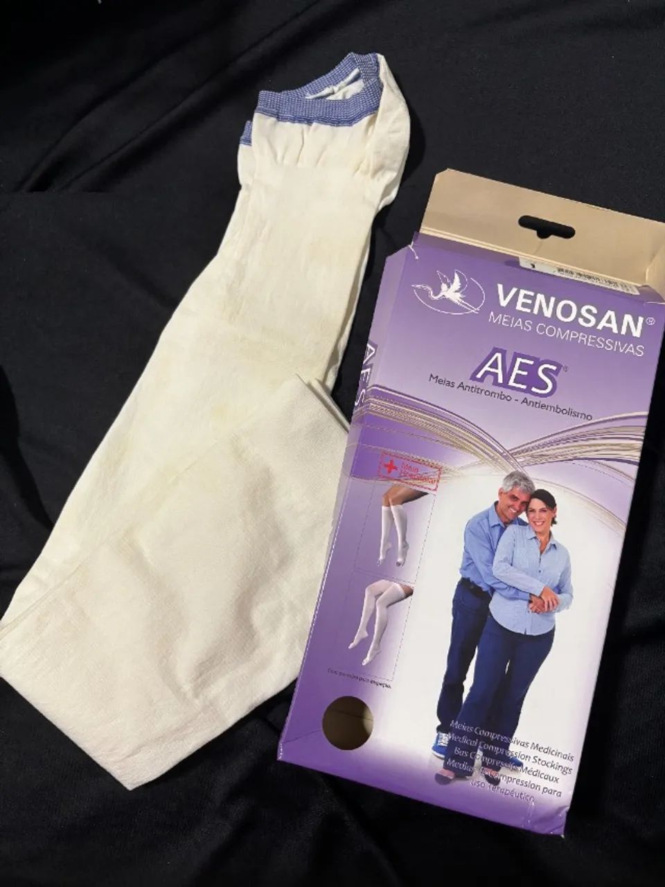 Meia compressiva Venosan Panturrilha - Foto 2
