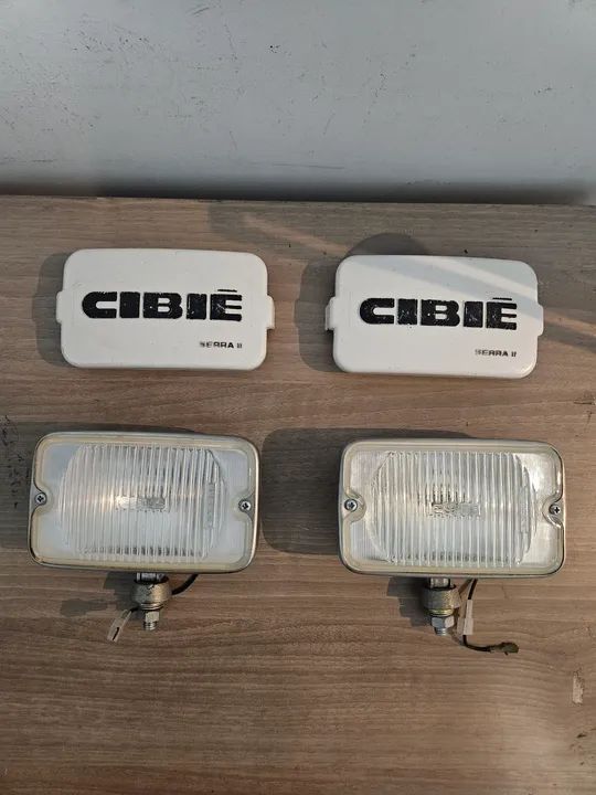 Farol Milha Original Cibié Serra II completo Capa Original