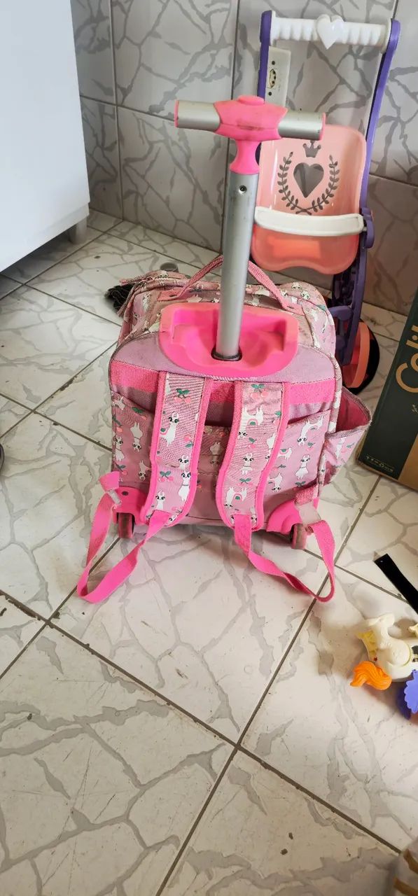 Mochila Infantil Puket Unicórnio - Foto 2