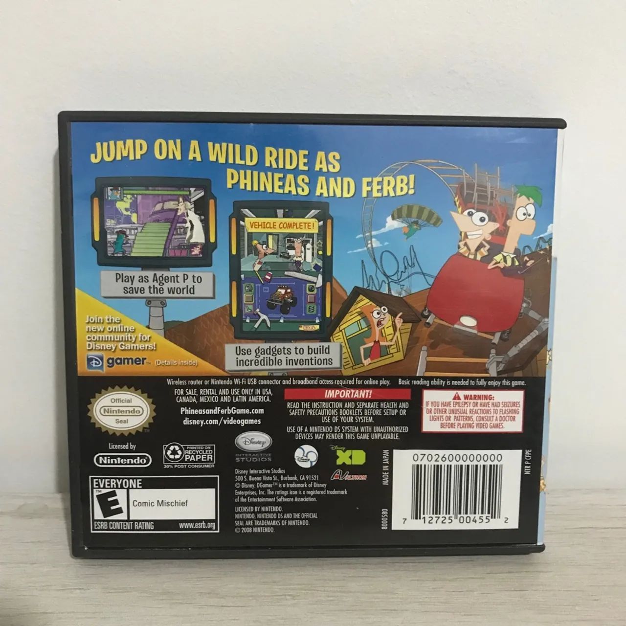 Phineas and Ferb para Nintendo DS - Foto 2