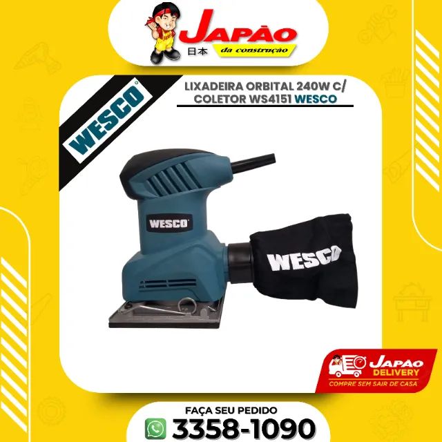 Lixadeira Orbital 240w C/ Coletor Ws4151 Oferta por Tempo Limitado