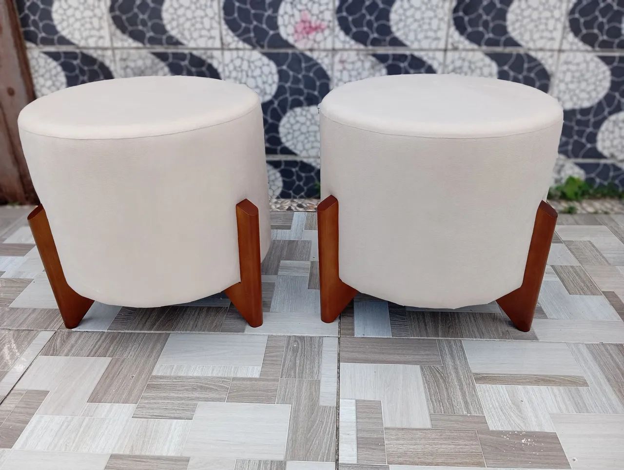 Par de Puffs novos! - Foto 6