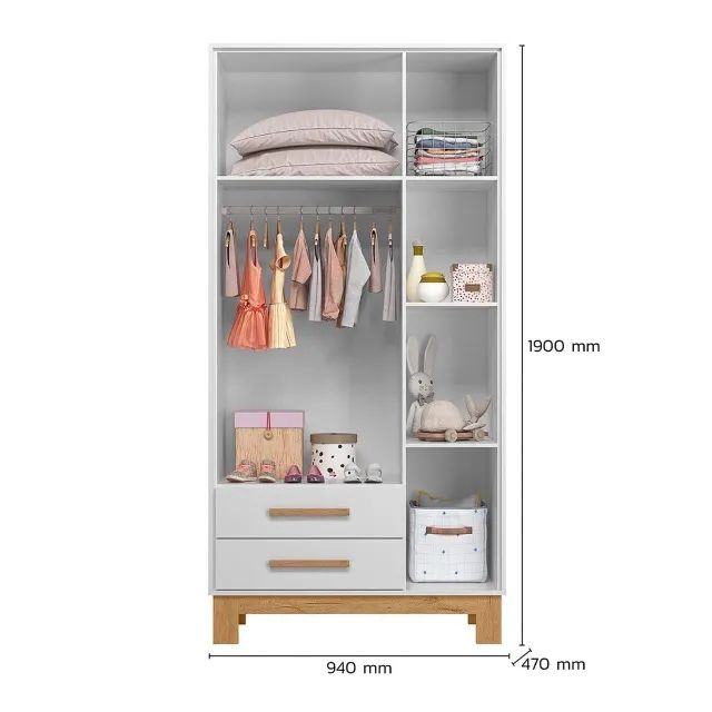 Guarda-roupa Infantil Encanto - Foto 3