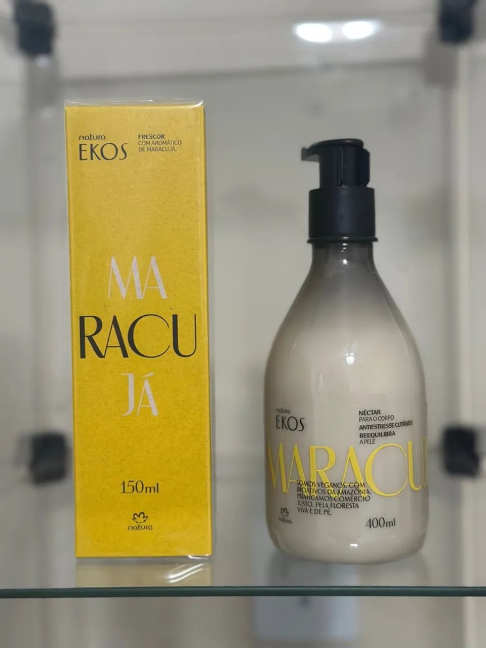 Kit Natura Ekos Maracujá - Hidratante e Perfume