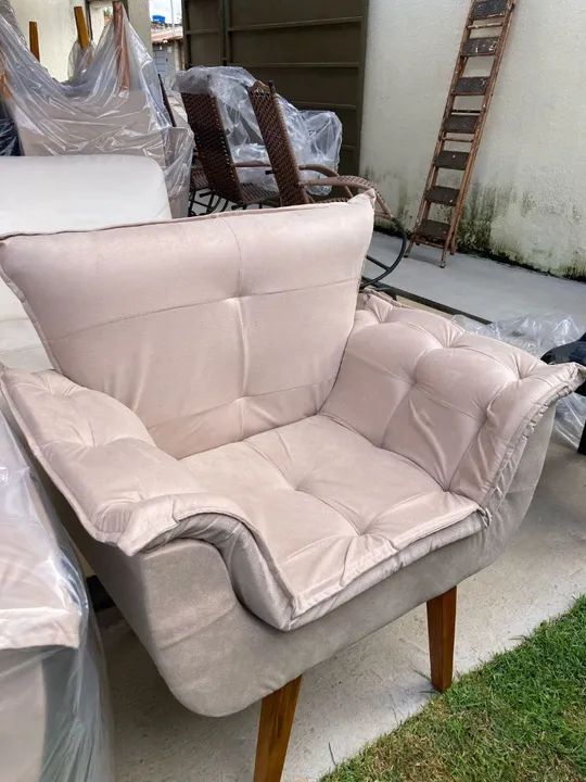 Poltronas de Veludo - Luxo e Conforto - Foto 4