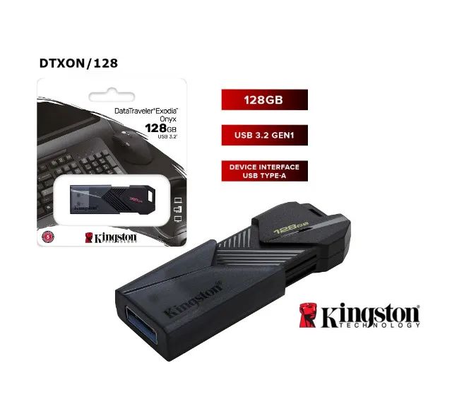 Pen Drive 128GB Usb 3.2 Kingston