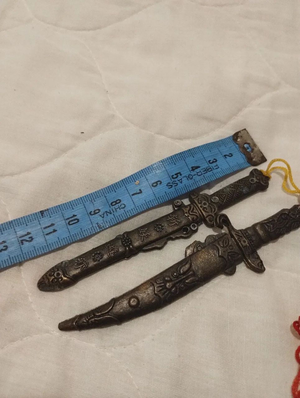 Adagas Decorativas Chinesas Miniaturas  - Foto 4