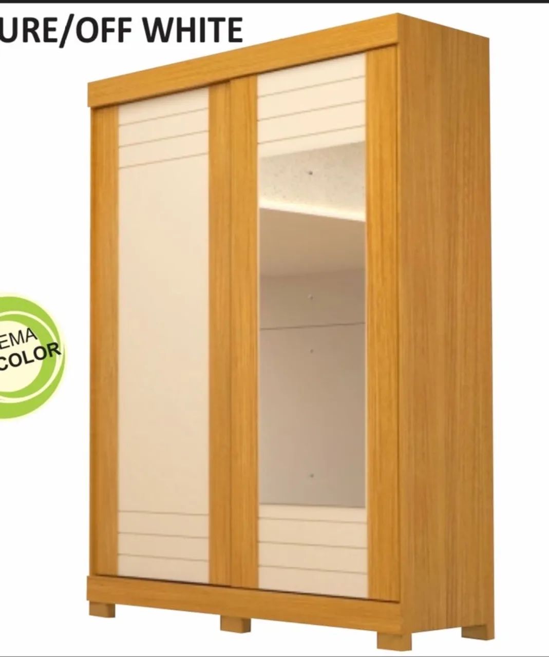 Guarda roupa ayla 100% MDF  - Foto 2