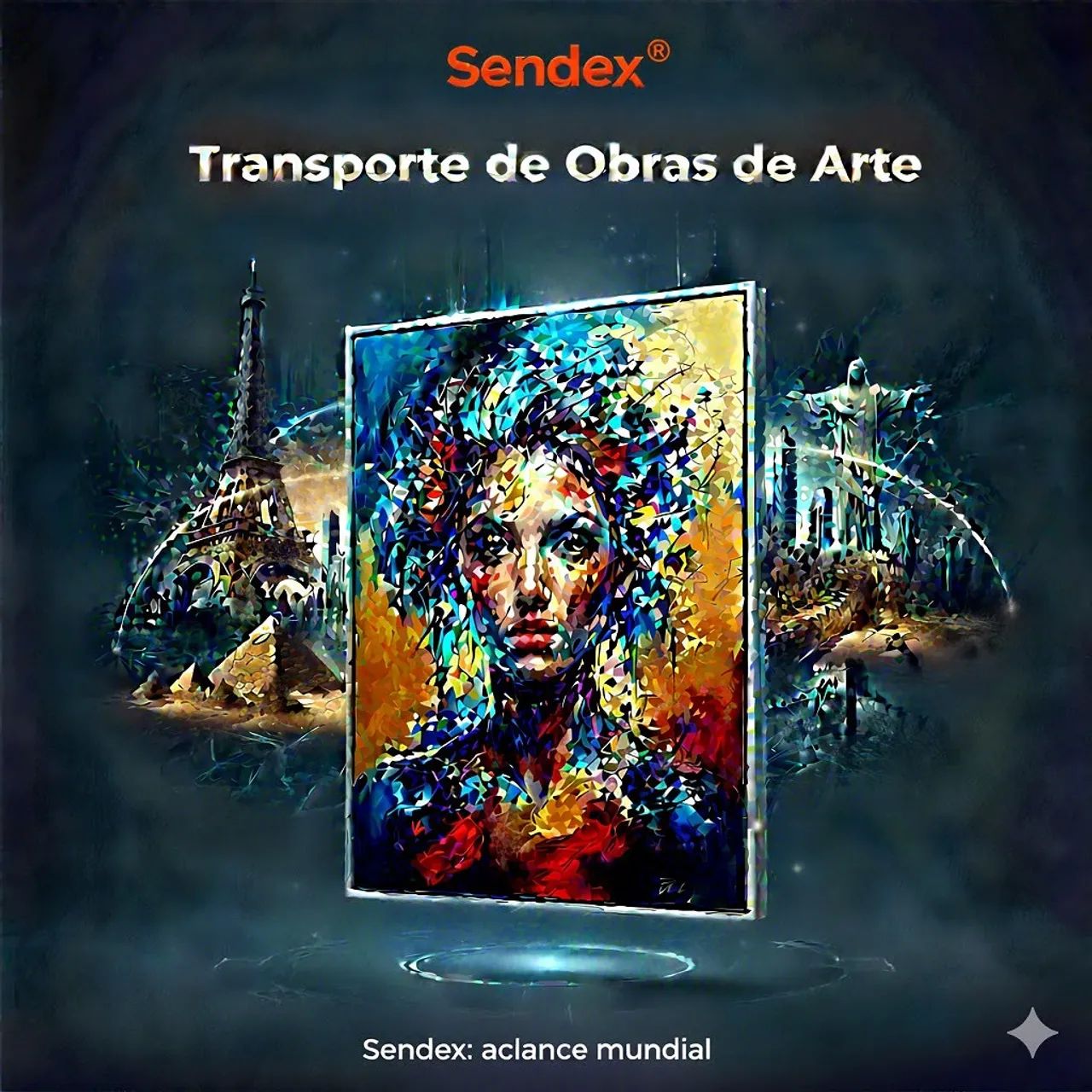 Transporte de Obra de Arte Sendex® - (47) 3030-2060 - Foto 2