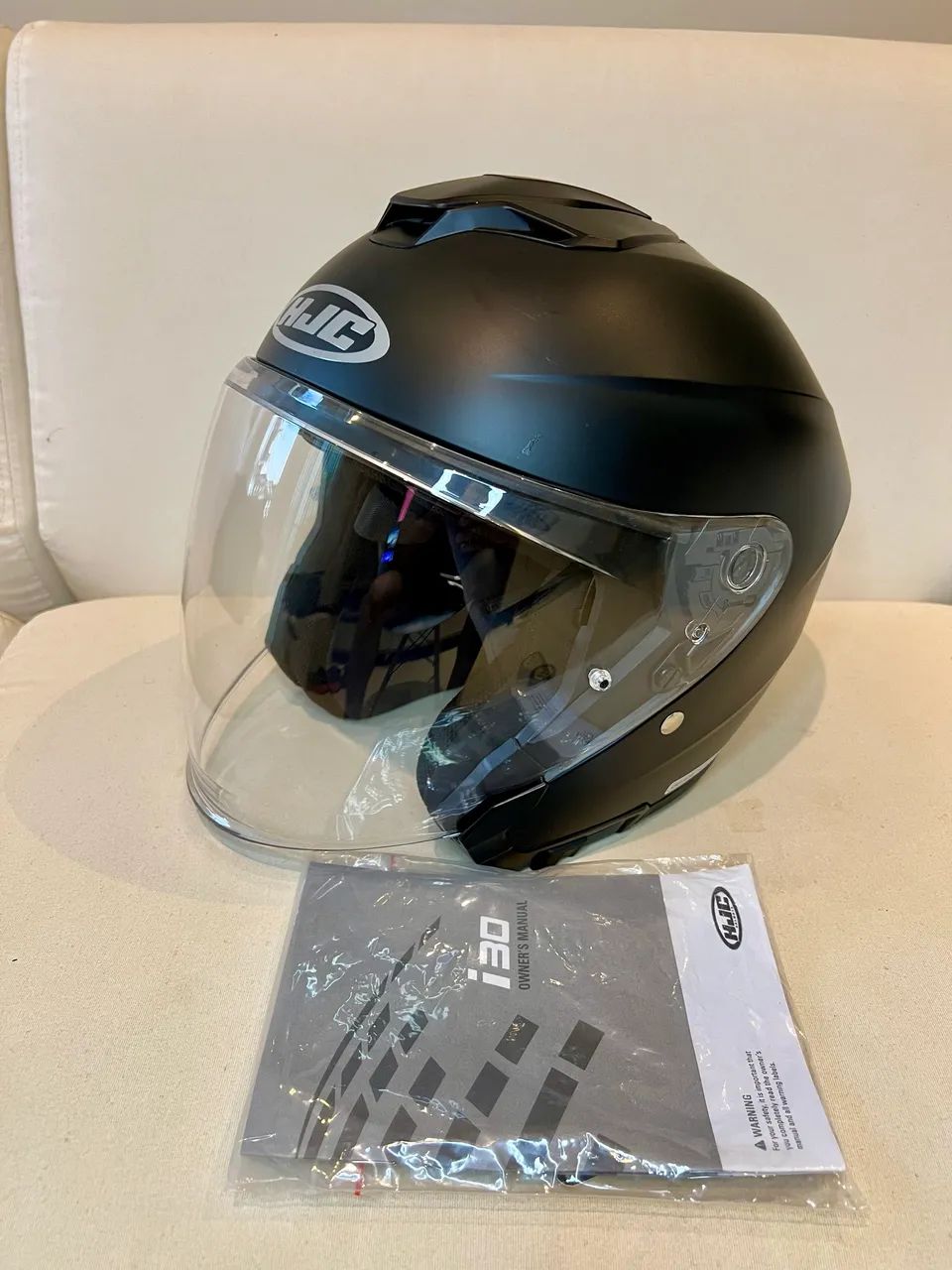 Capacete HJC i30 aberto 58/59